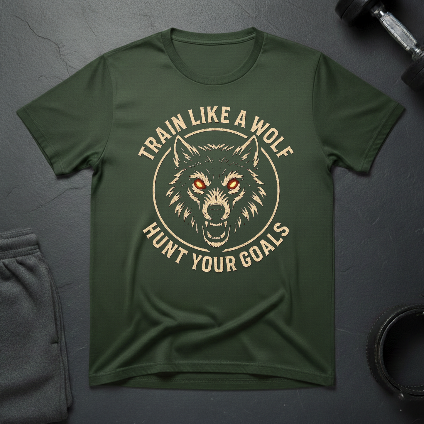 Train Like A Wolf T-Shirt