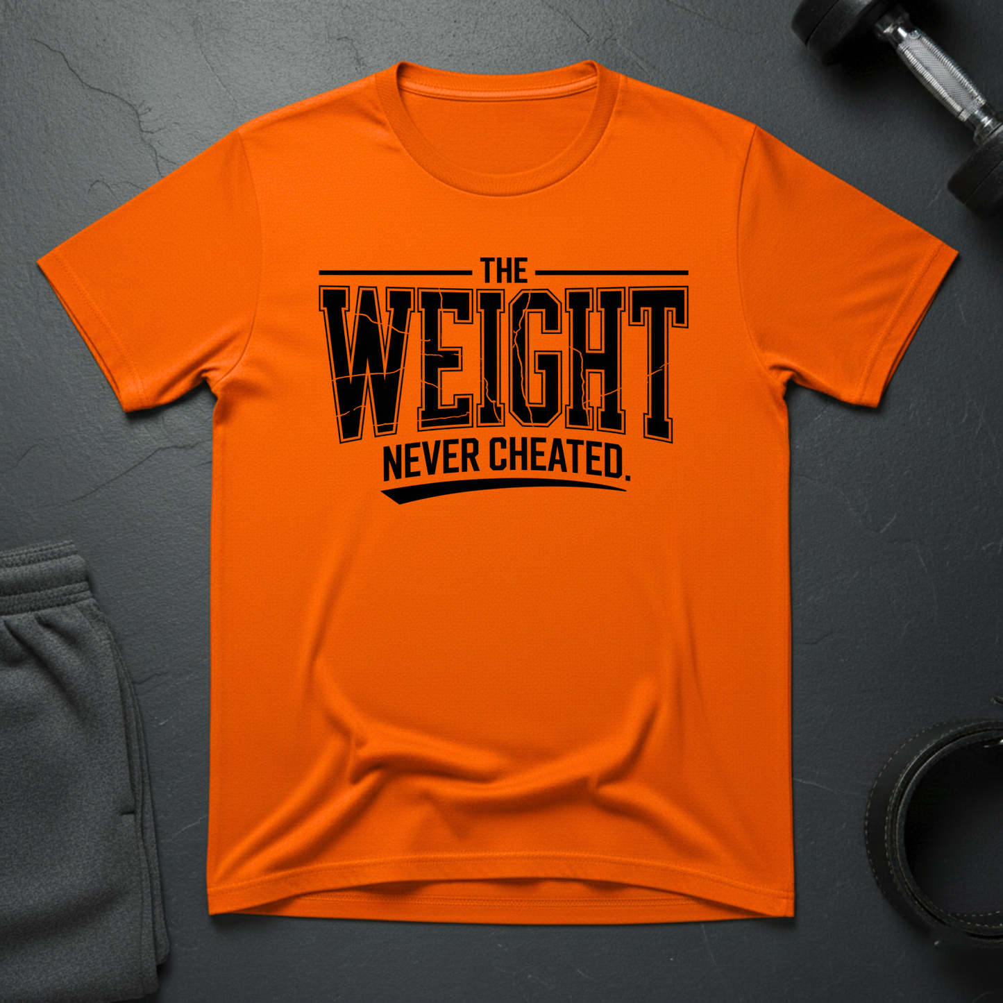 The Weight Never Cheated T-Shirt