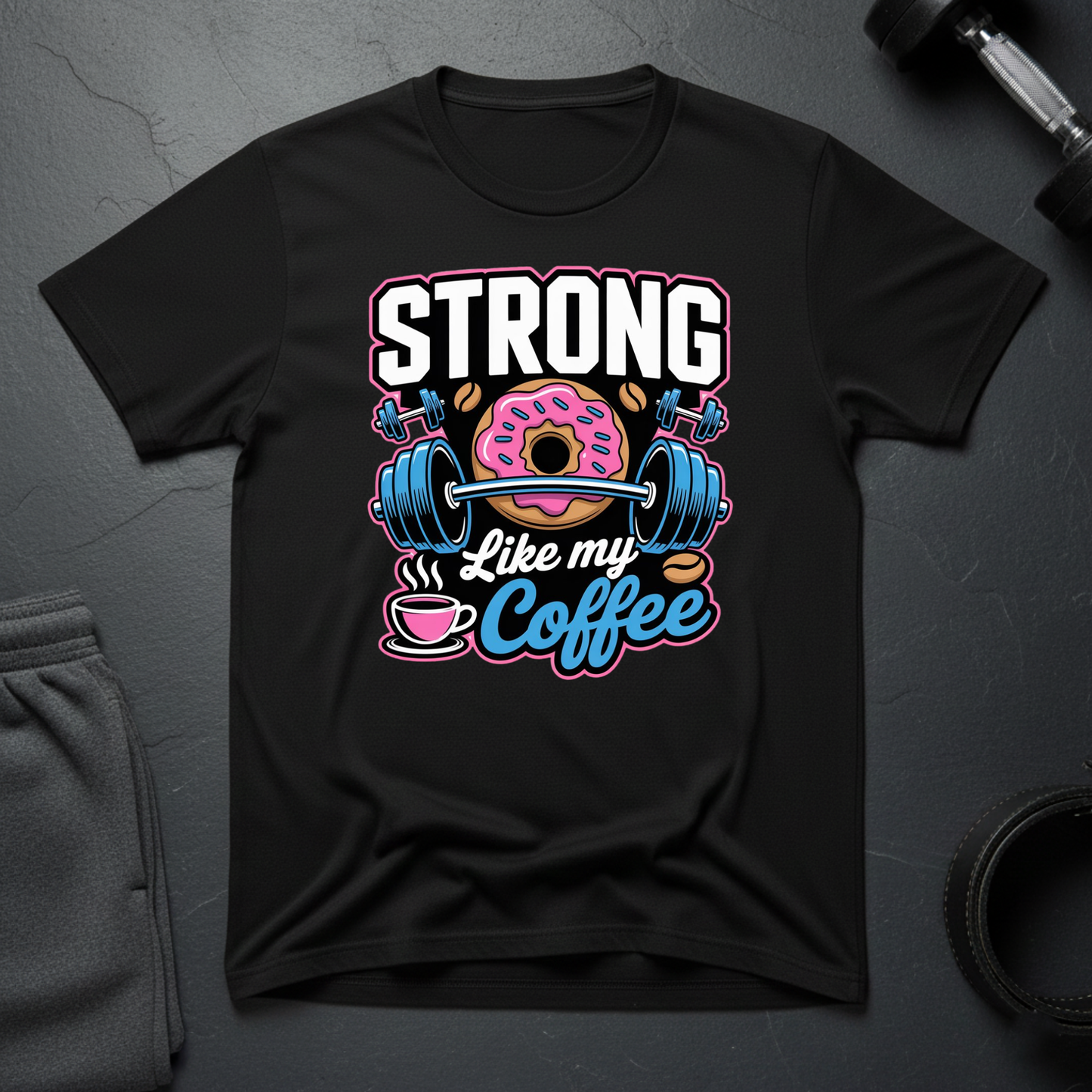 Strong Like My Coffee T-Shirt