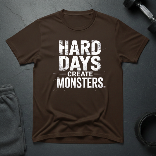 Hard Days Create Monsters T-Shirt