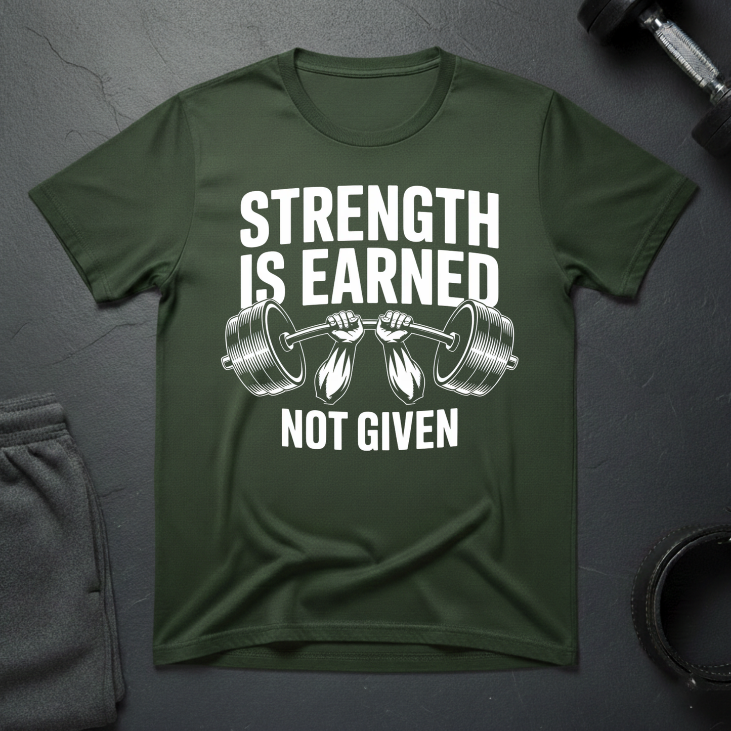 Strength Is Earned Not Given T-Shirt