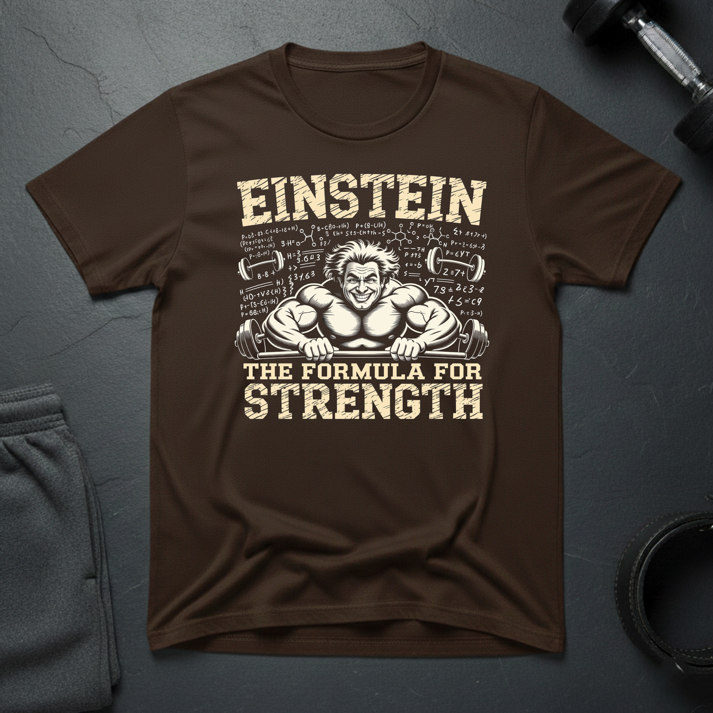 Einstein The Formula For Strength T-Shirt