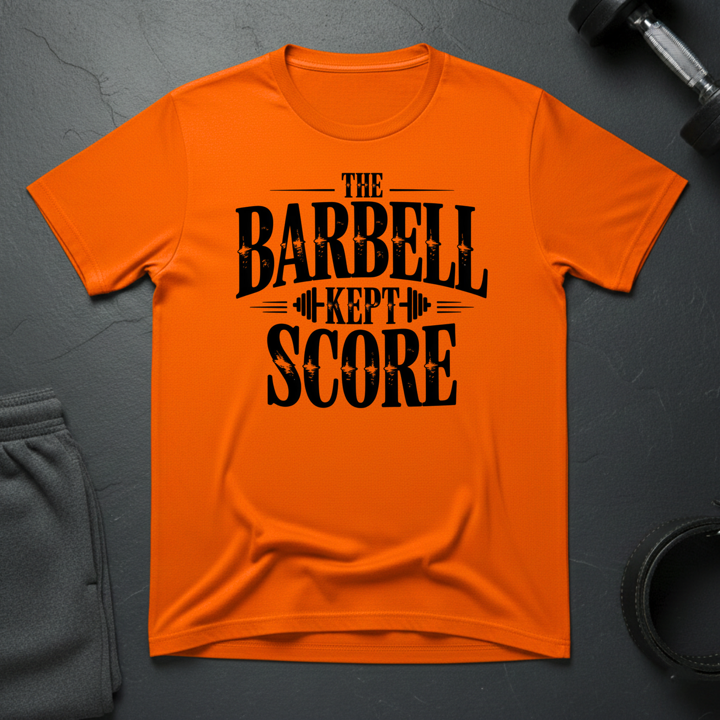 The Barbell Kept Score T-Shirt