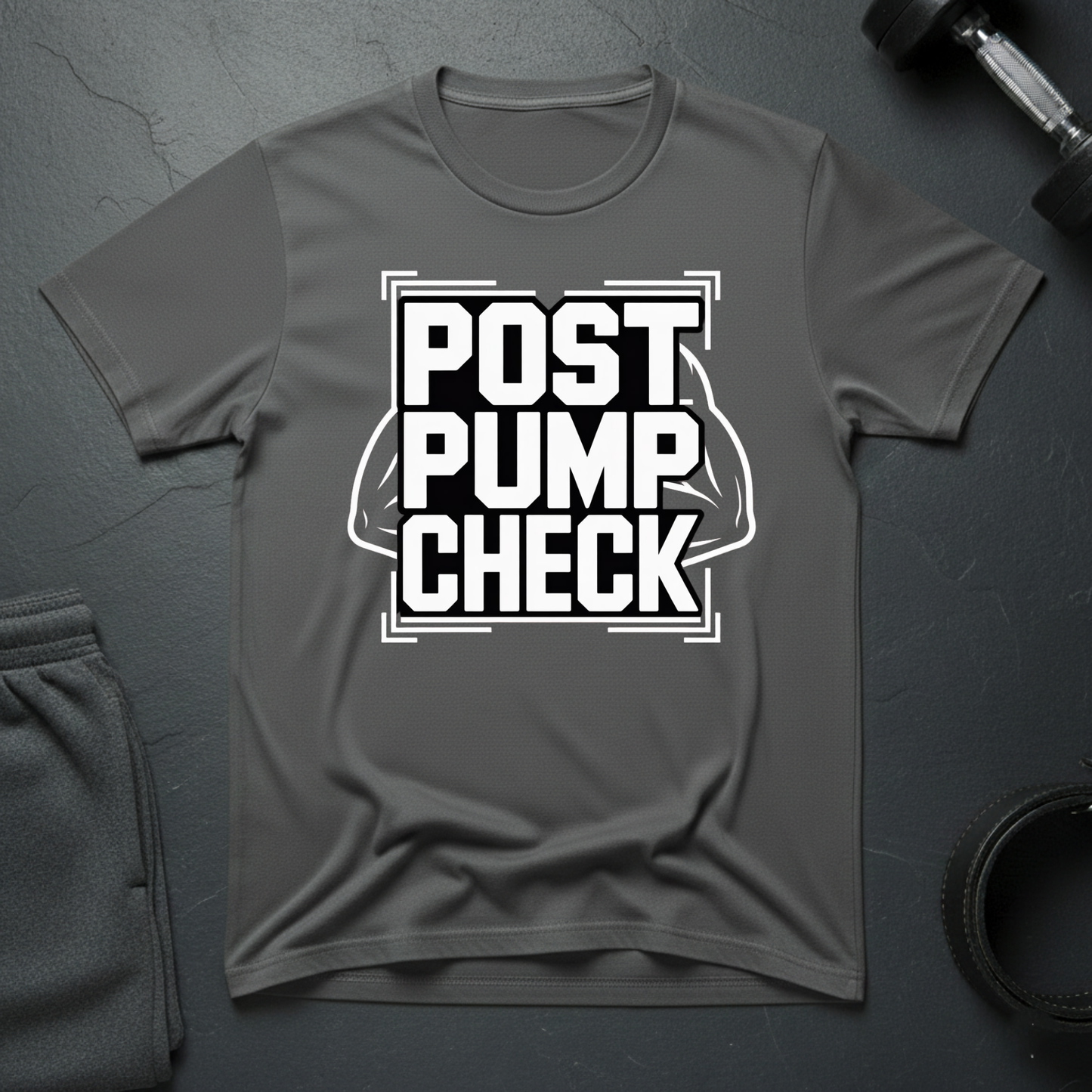 Post Pump Check T-Shirt