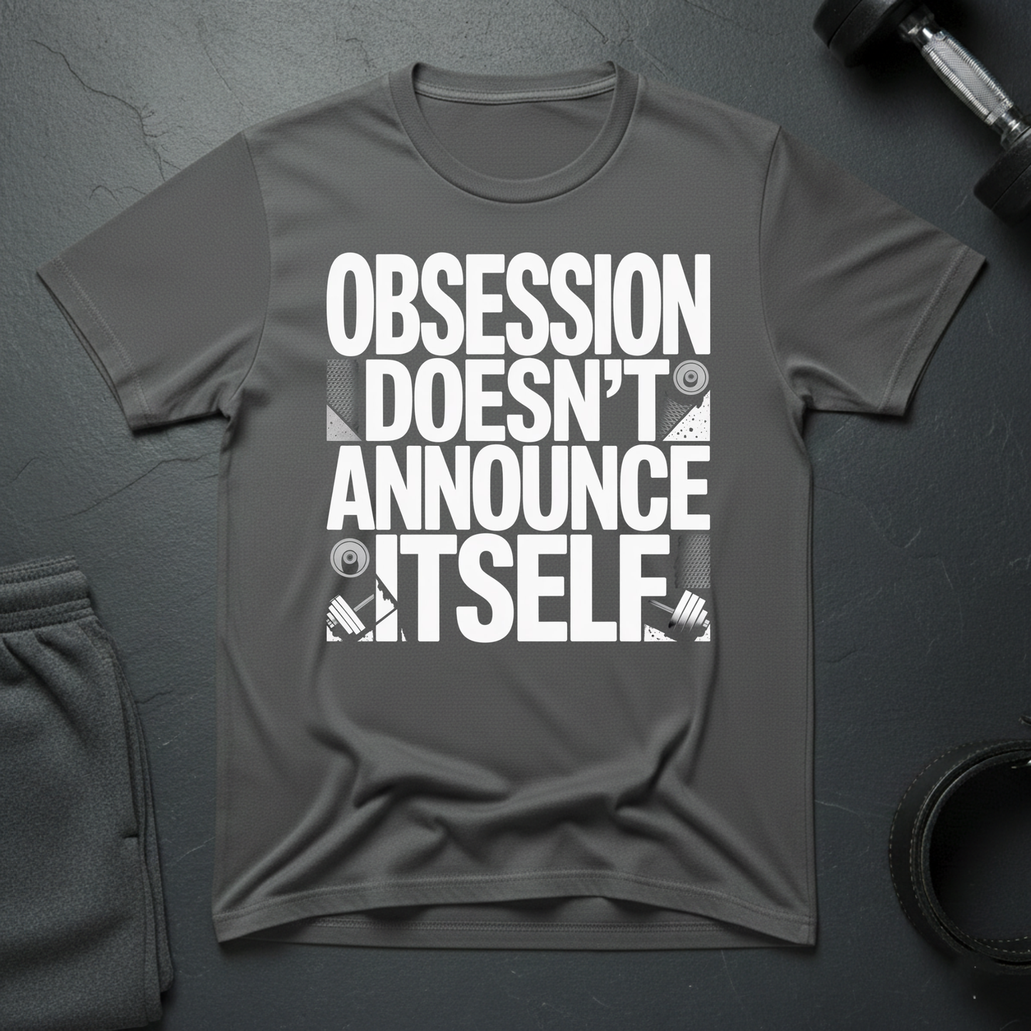 Obsession Doesn't Announce Itself T-Shirt
