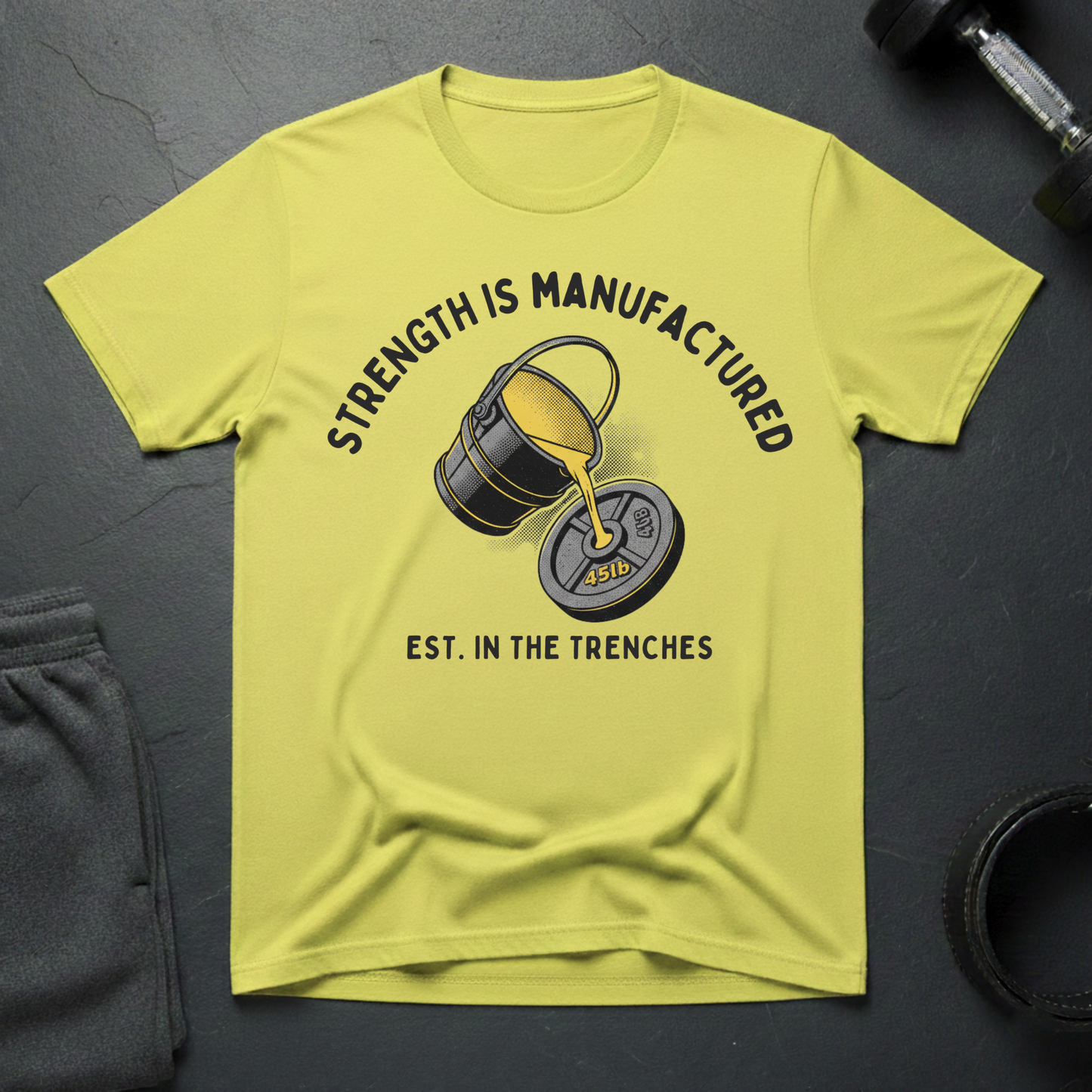 Strength  Is Manufactured T-Shirt