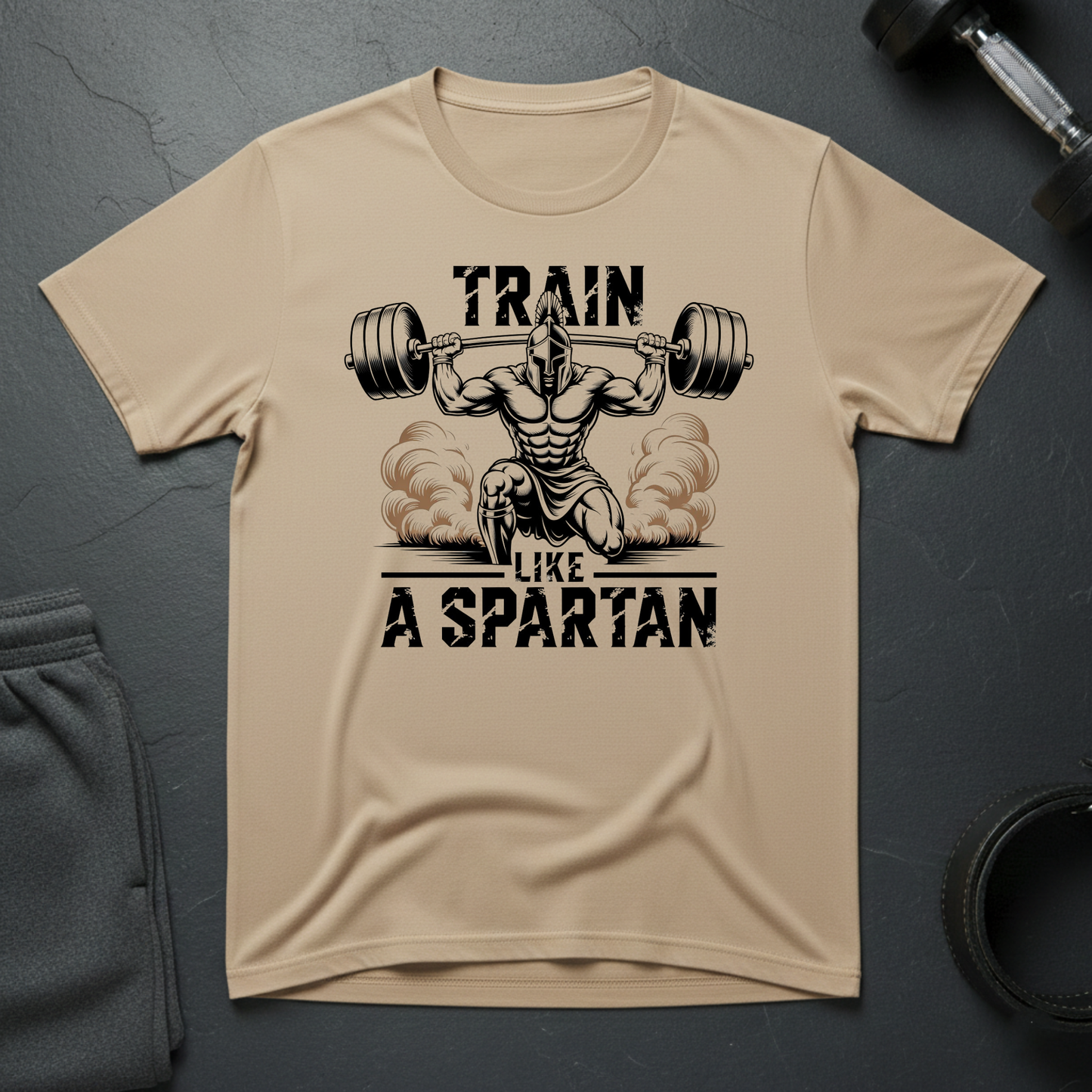 Train Like A Spartan T-Shirt