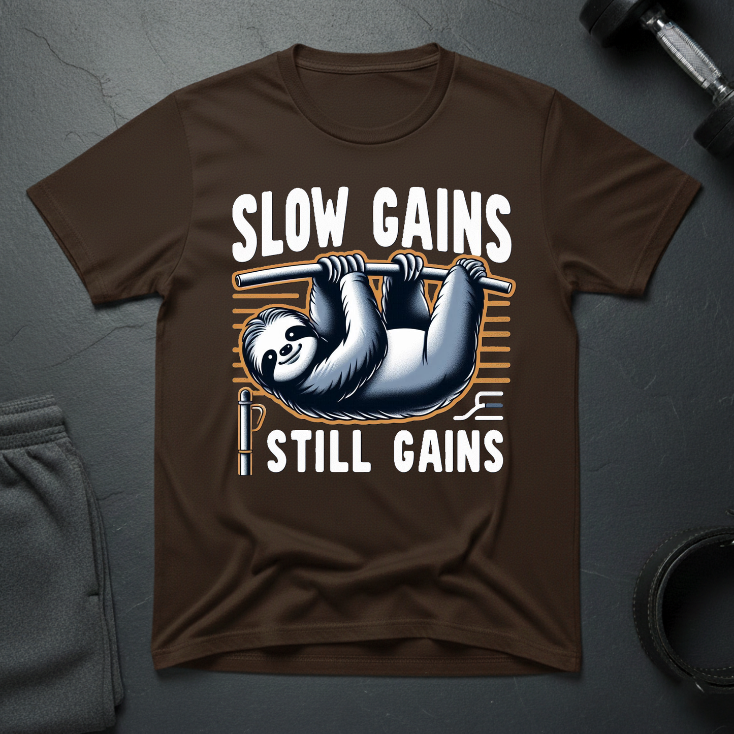 Slow Gains Still Gains T-Shirt
