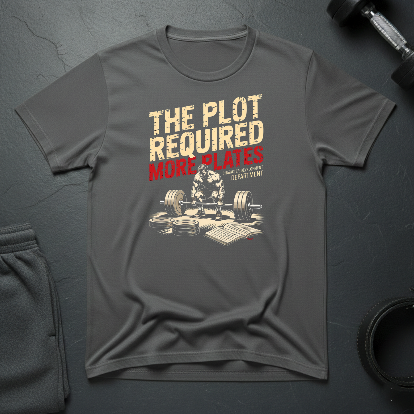 The Plot Required More Plates T-Shirt