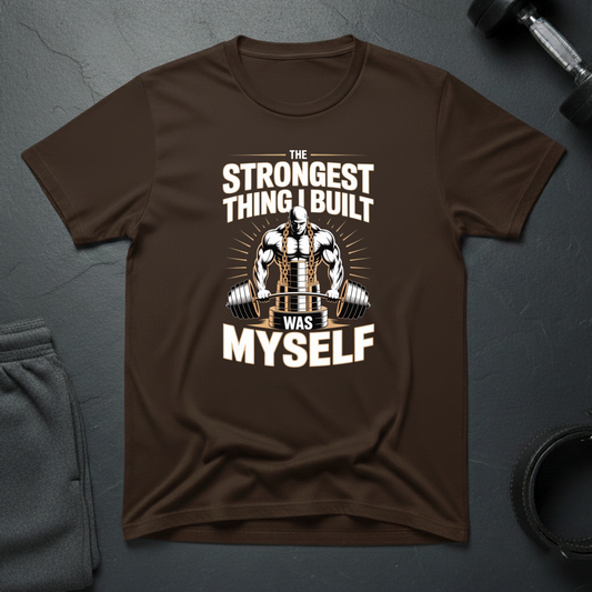 The Strongest Thing I Built Was Myself T-Shirt