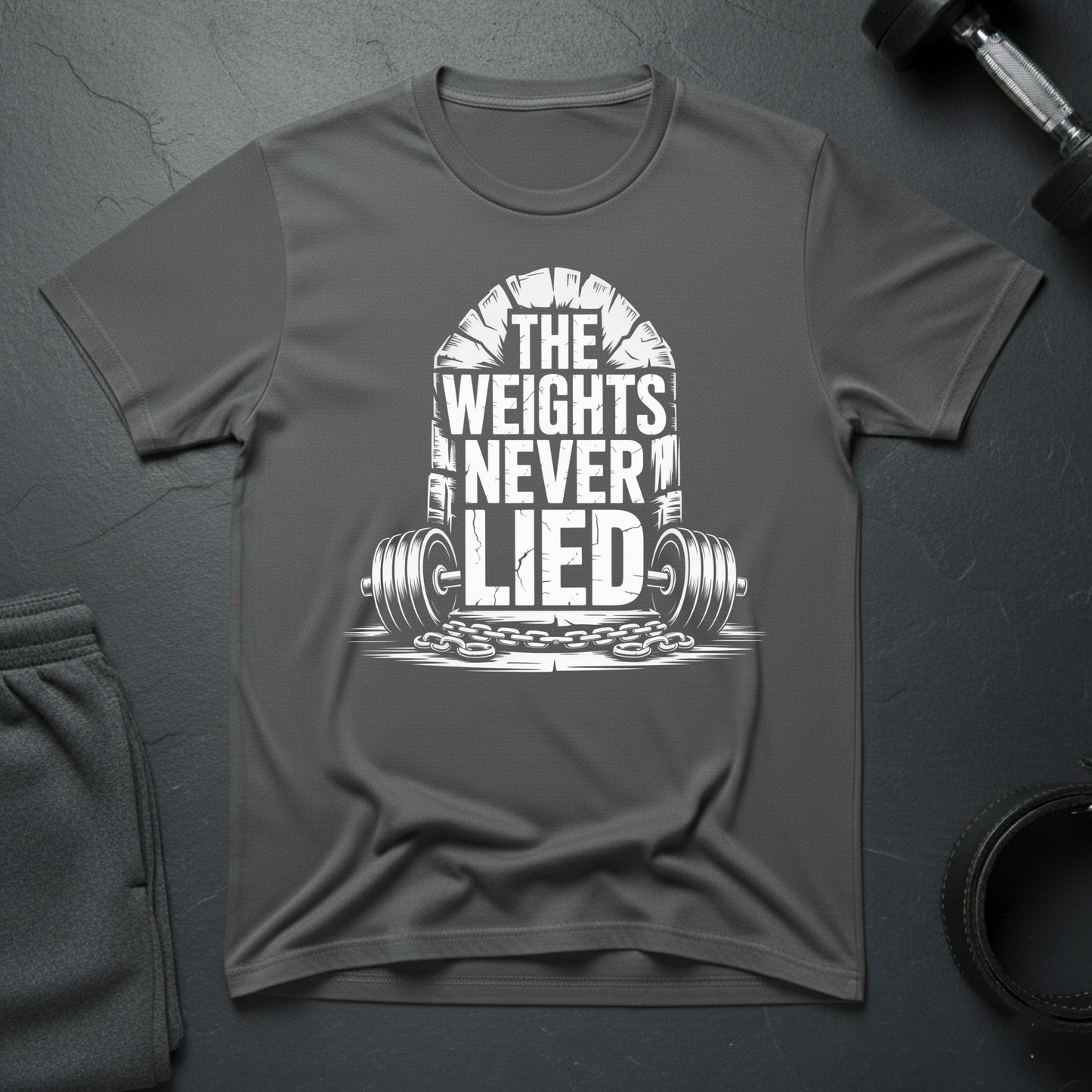 The Weights Never Lied T-Shirt