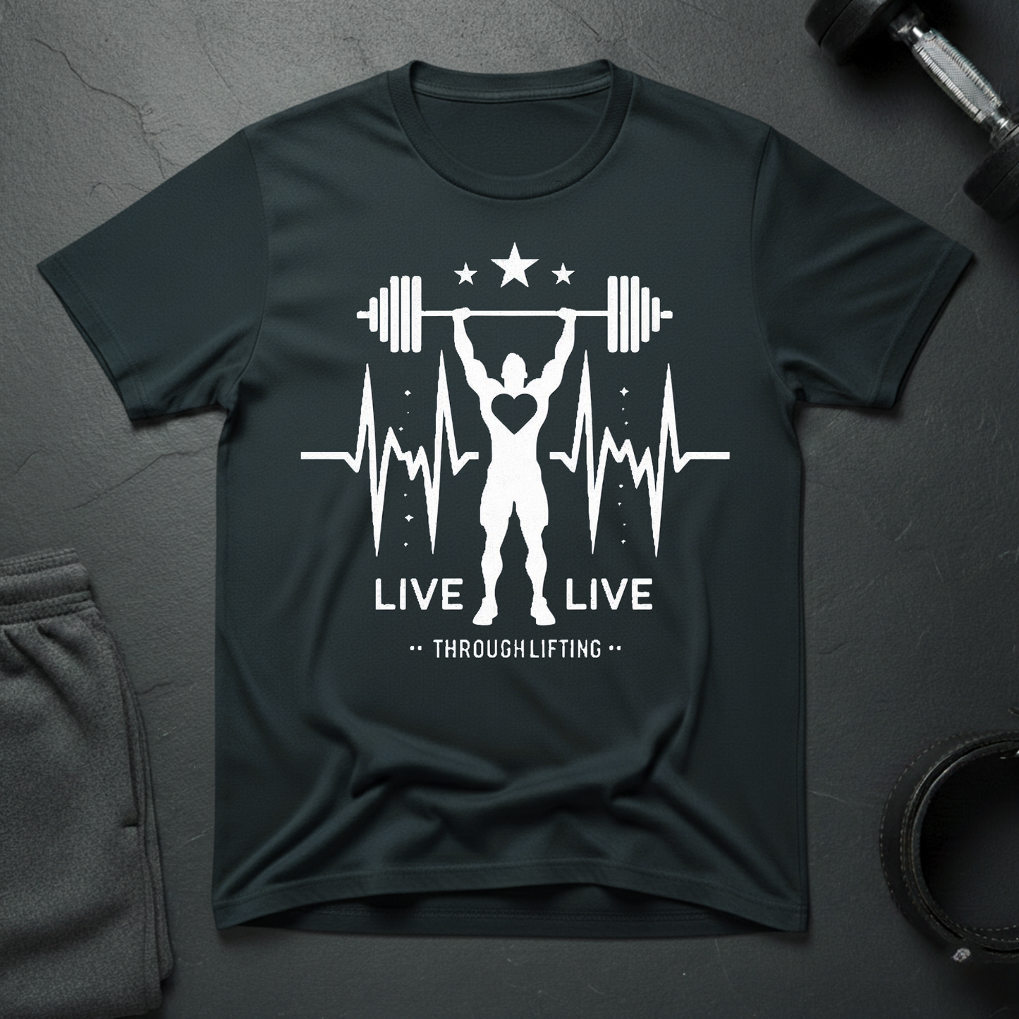 Live Through Lifting T-Shirt