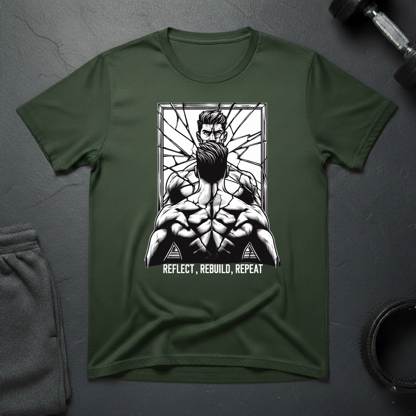 Reflect,Rebuild,Repeat T-Shirt