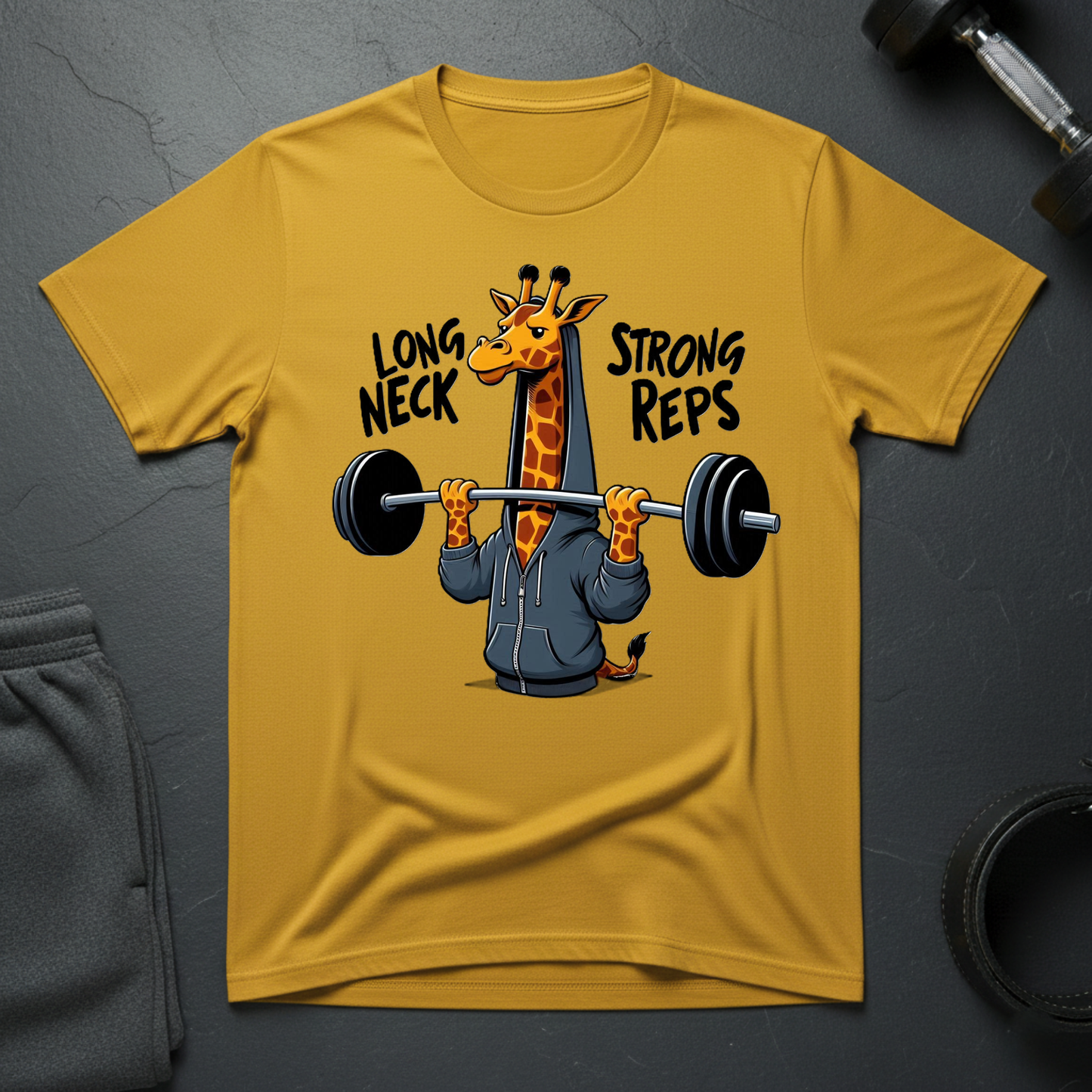 Long Neck Strong Reps T-shirt