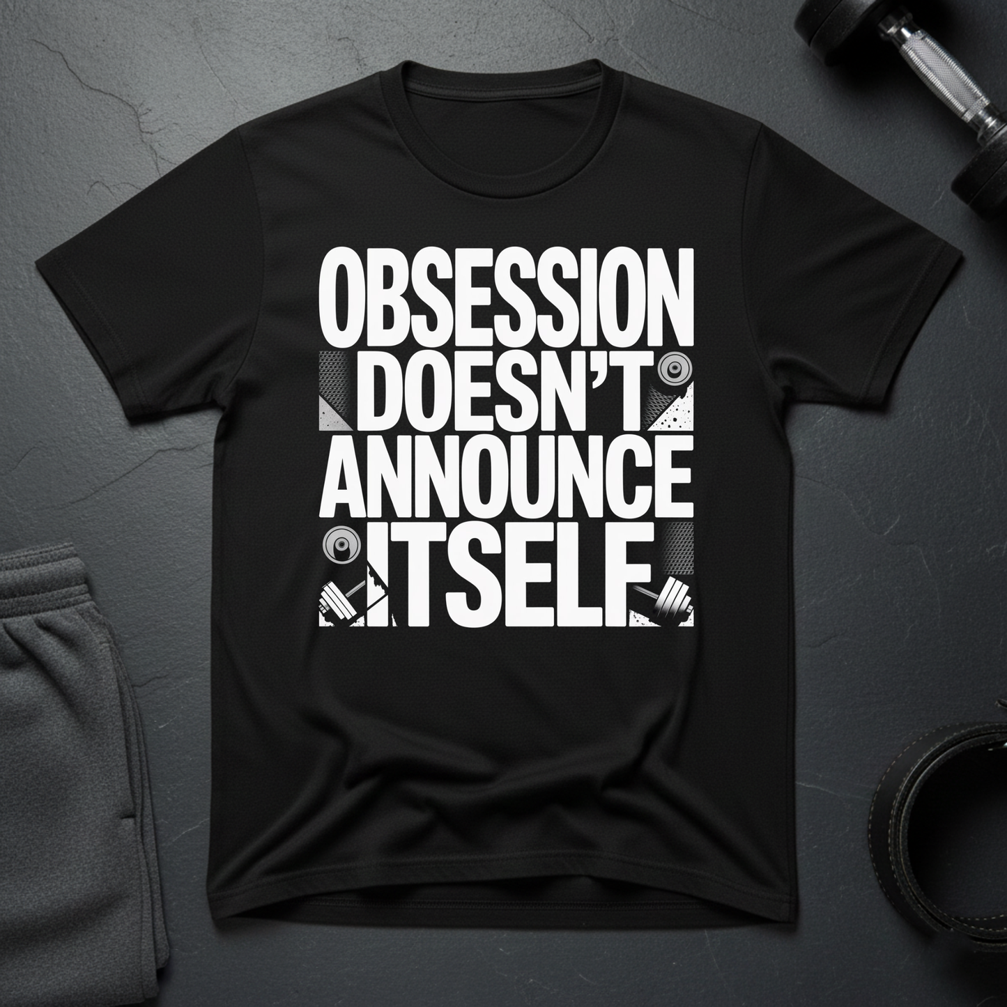 Obsession Doesn't Announce Itself T-Shirt