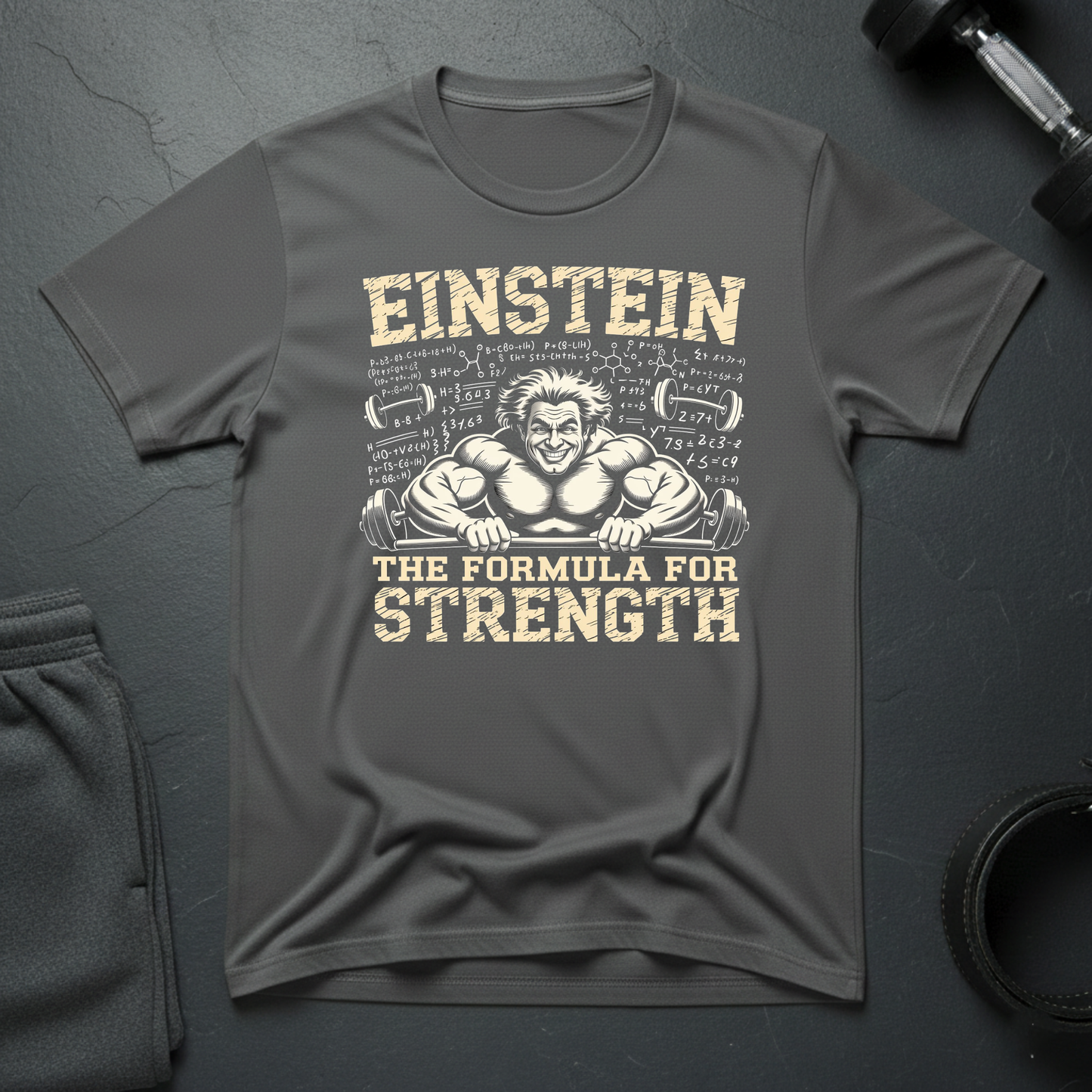 Einstein The Formula For Strength T-Shirt