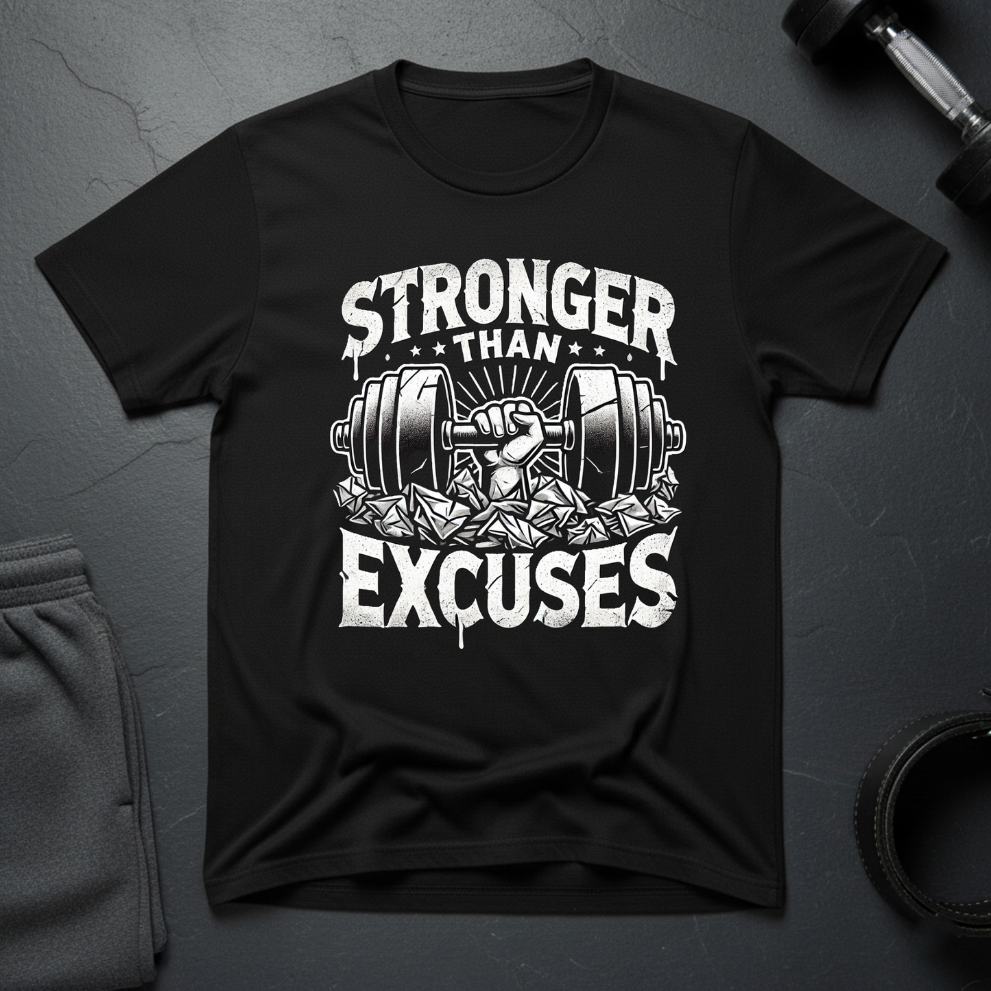 Stronger Than Excuses T-Shirt