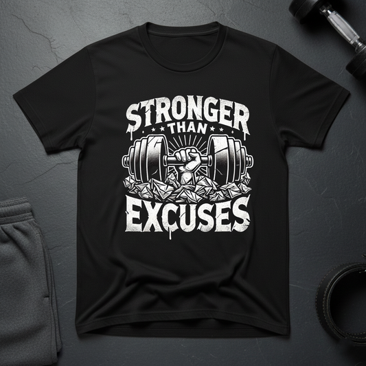 Stronger Than Excuses T-Shirt