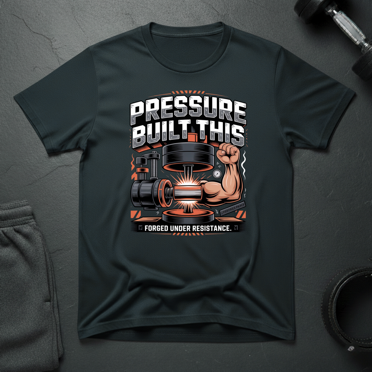 Pressure Built This T-Shirt