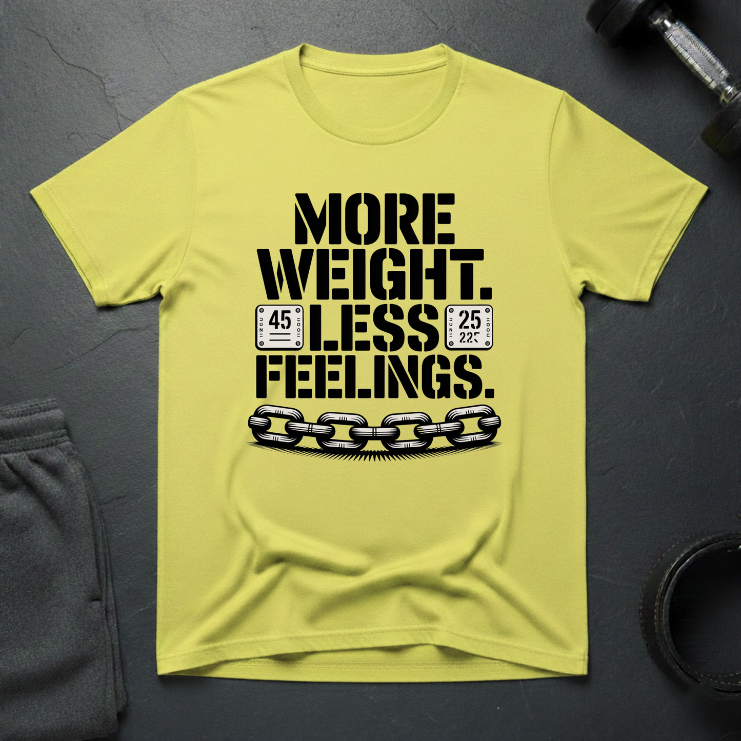 More Weight Less Feelings T-Shirt