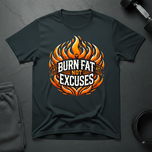 Burn Fat Not Excuses T-Shirt