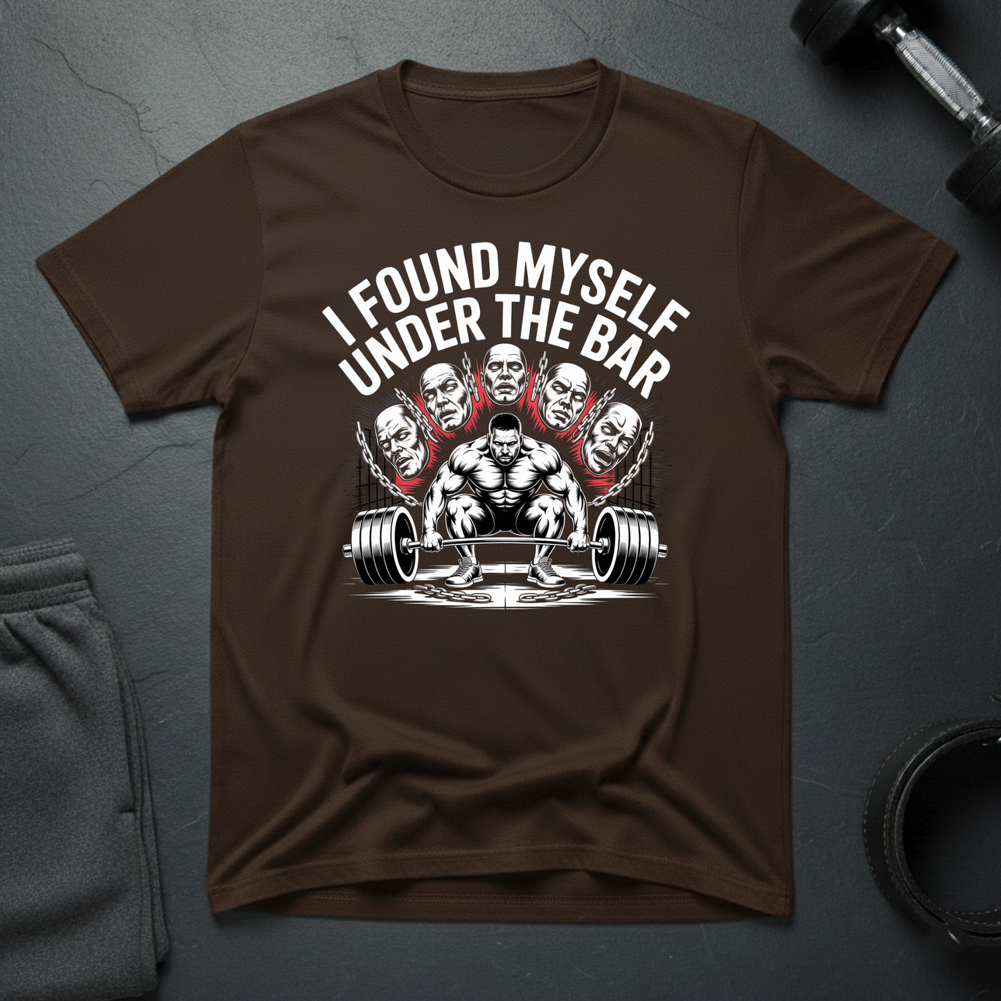 I Found Myself Under The Bar T-Shirt