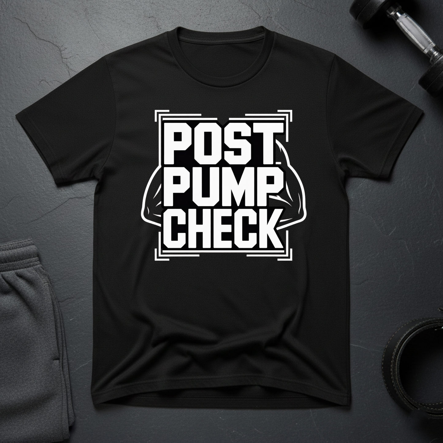 Post Pump Check T-Shirt