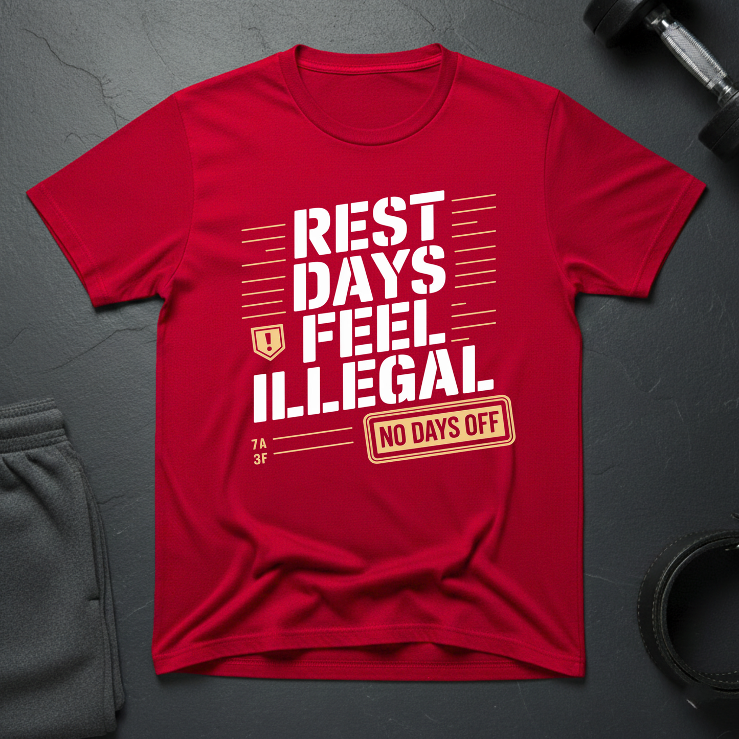 Rest Days Feel Illegal T-Shirt