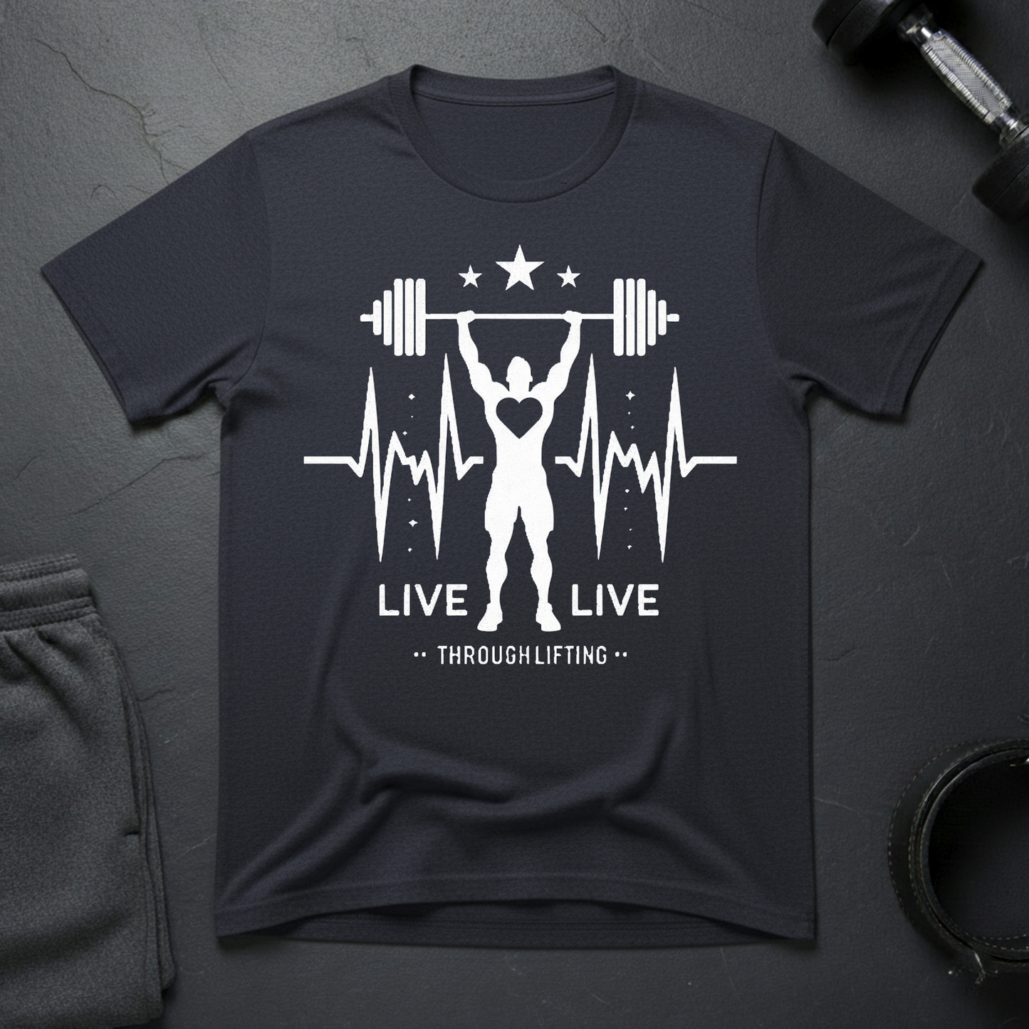 Live Through Lifting T-Shirt