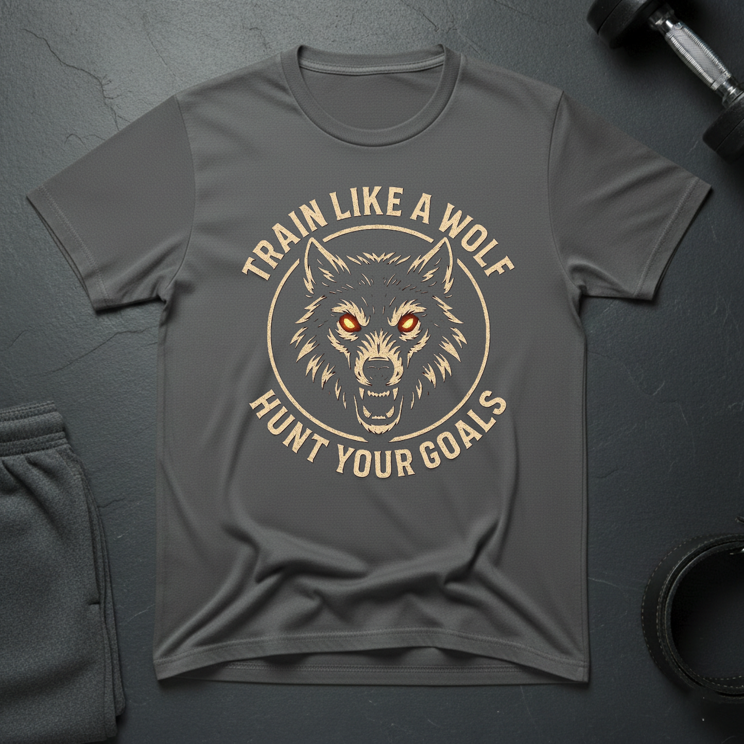 Train Like A Wolf T-Shirt