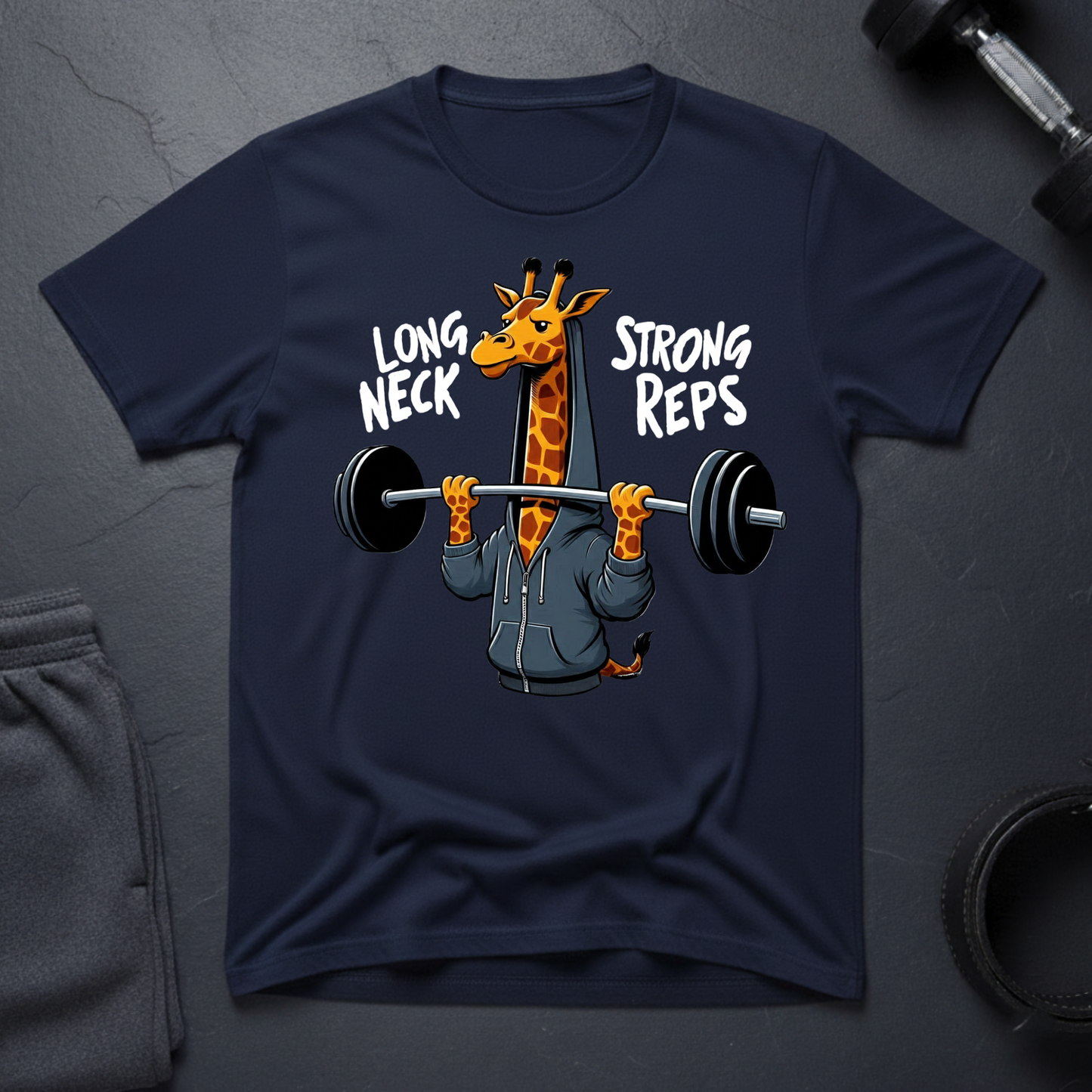 Long Neck Strong Reps T-shirt