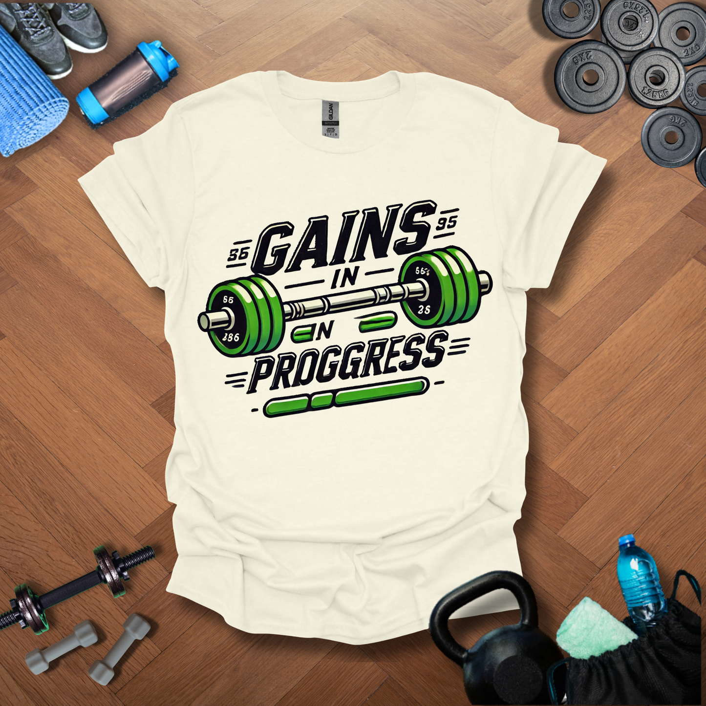 Gains In Progress T-Shirt