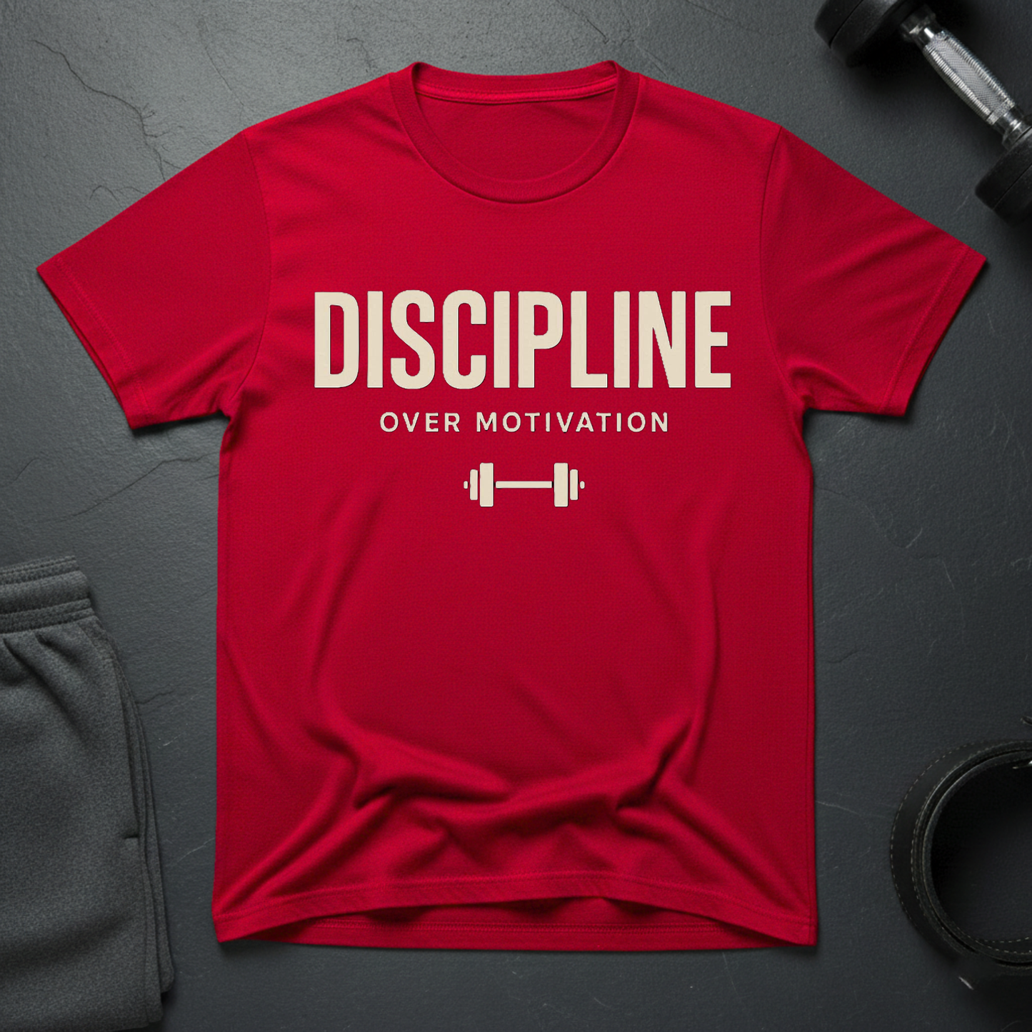Discipline Over Motivation T-Shirt