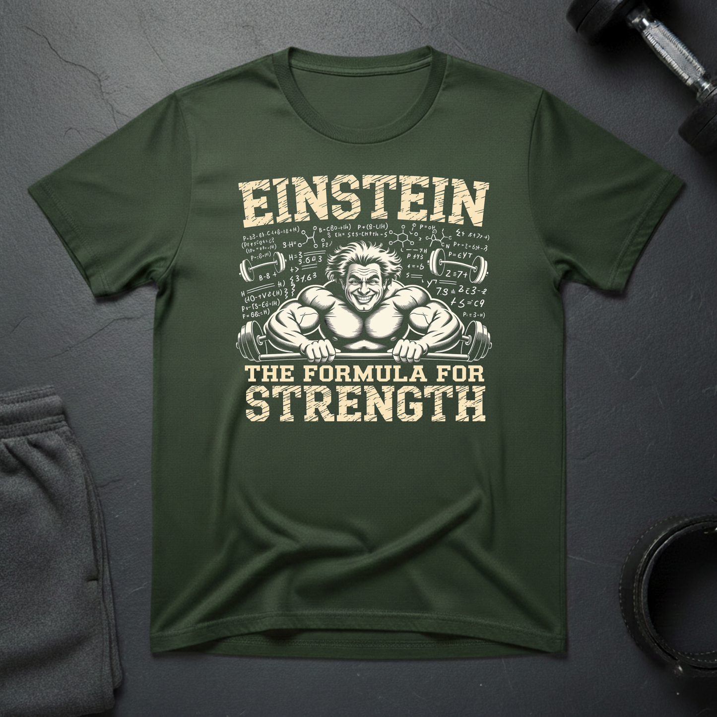 Einstein The Formula For Strength T-Shirt
