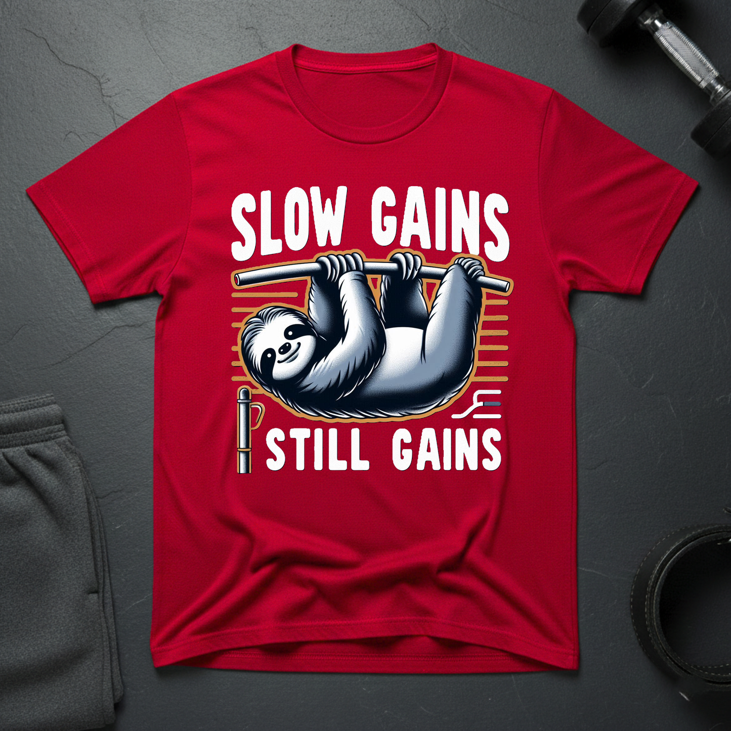 Slow Gains Still Gains T-Shirt