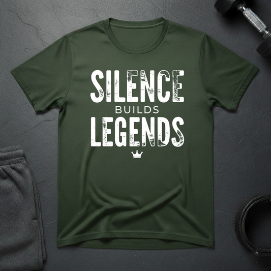 Silence Builds Legends T-Shirt