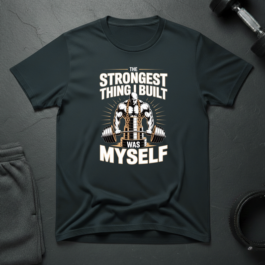 The Strongest Thing I Built Was Myself T-Shirt