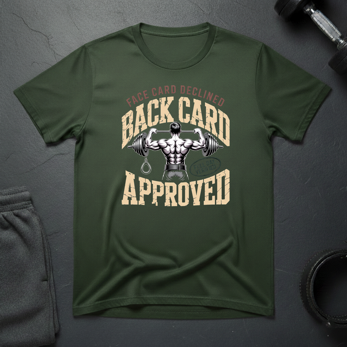 Face Card Declined Back Card Approved T-Shirt