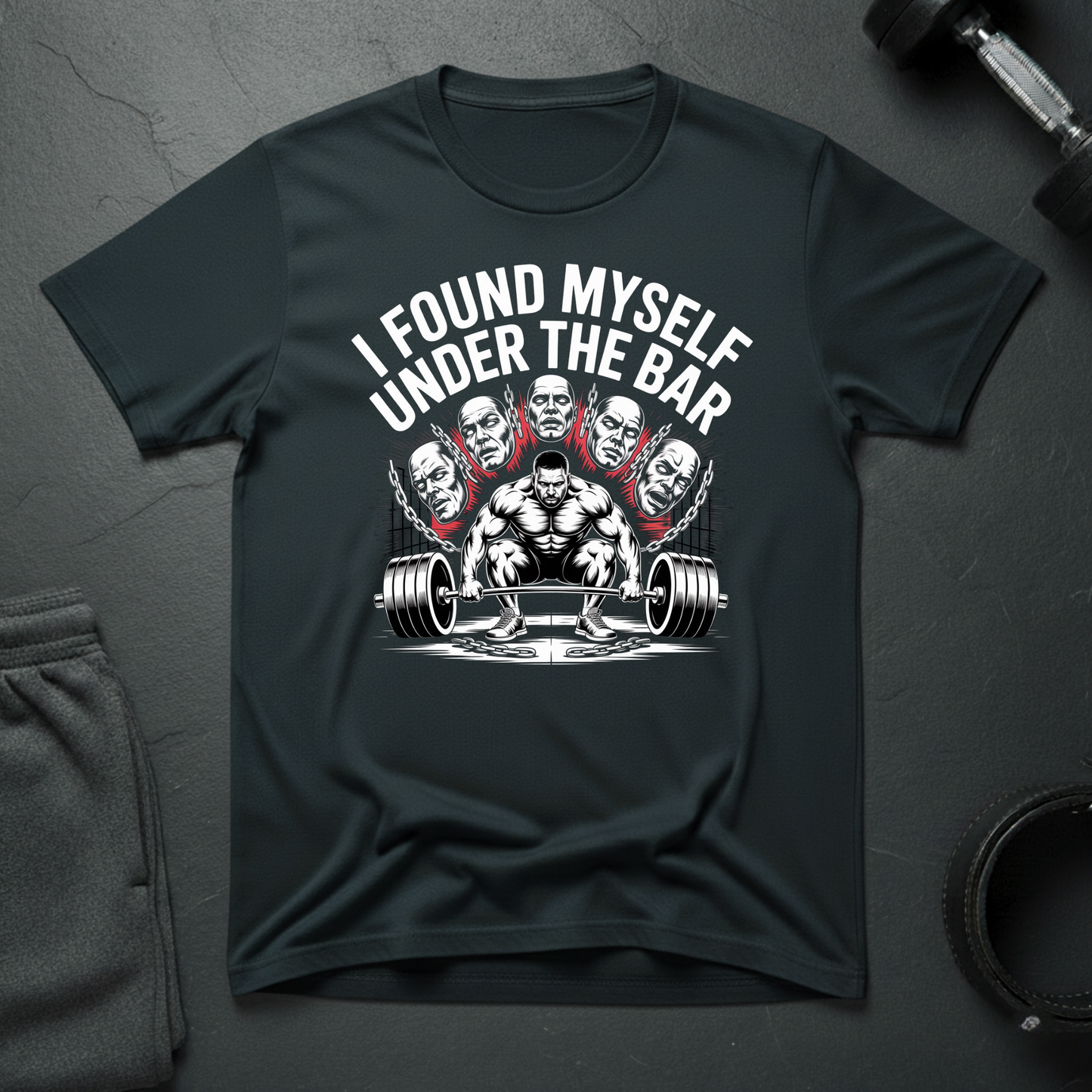 I Found Myself Under The Bar T-Shirt