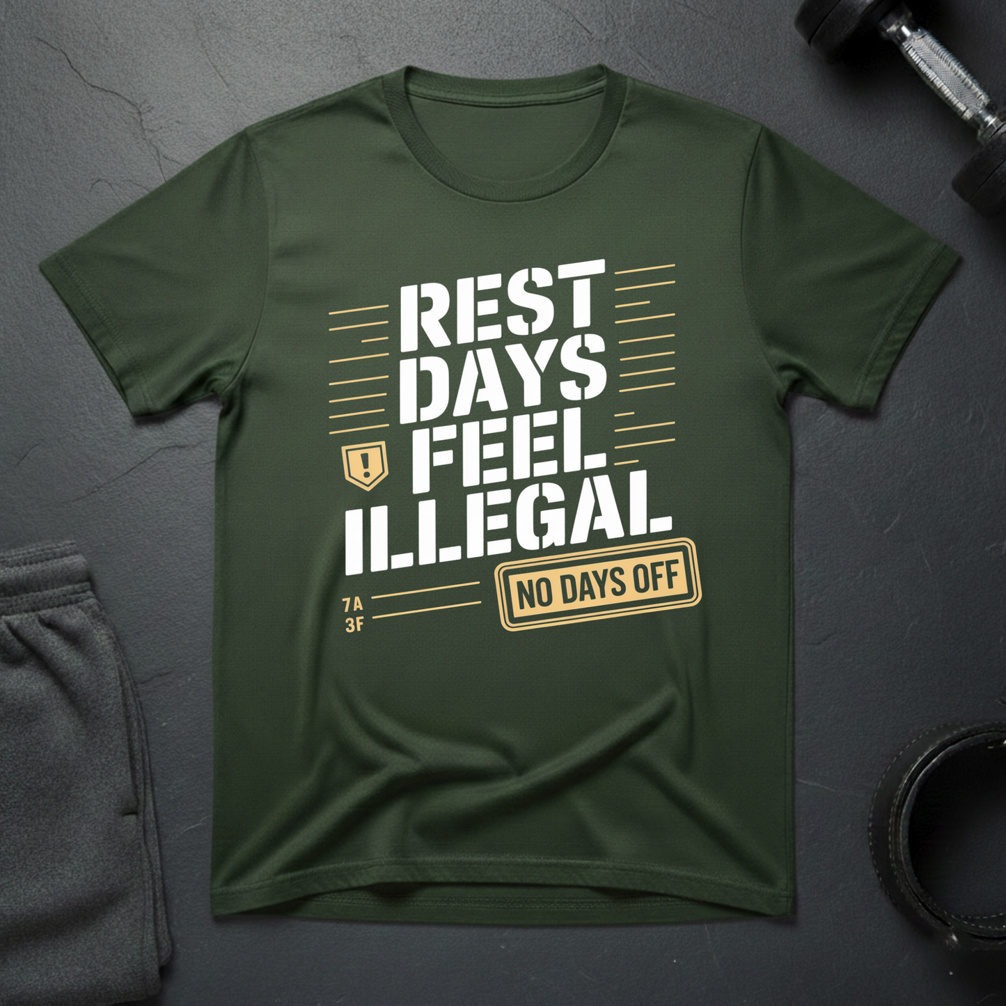 Rest Days Feel Illegal T-Shirt