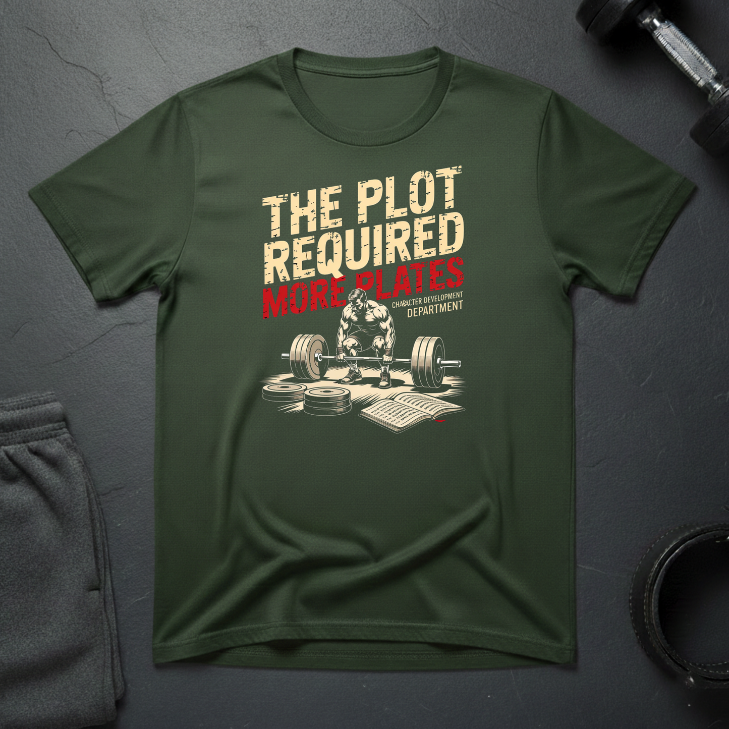 The Plot Required More Plates T-Shirt