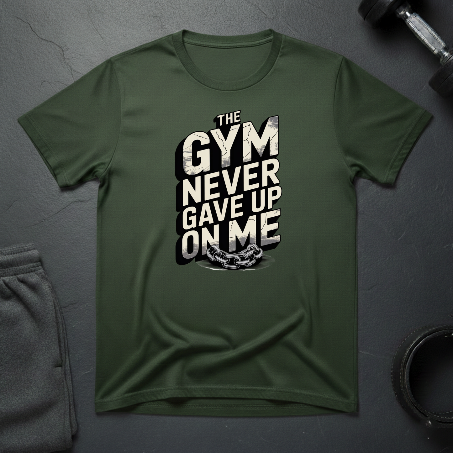 The Gym Never Gave Up On Me T-Shirt