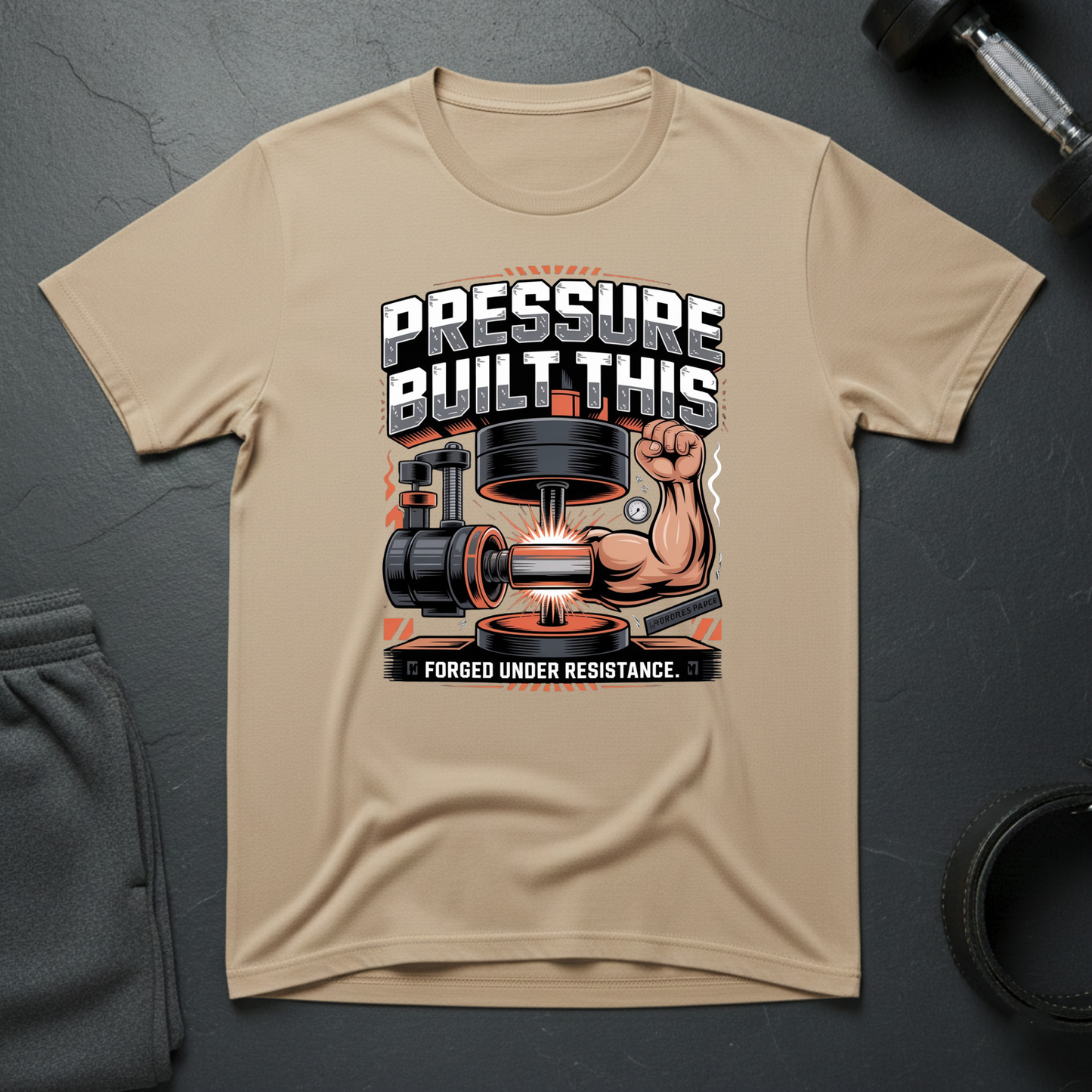 Pressure Built This T-Shirt
