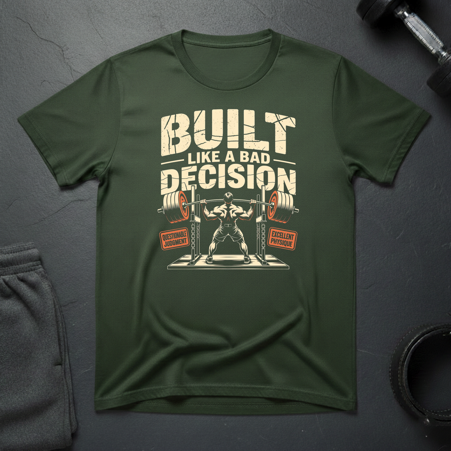 Built Like A Bad Decision T-Shirt