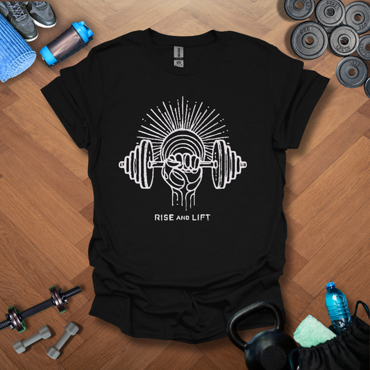 Rise And Lift Minimalist T-shirt