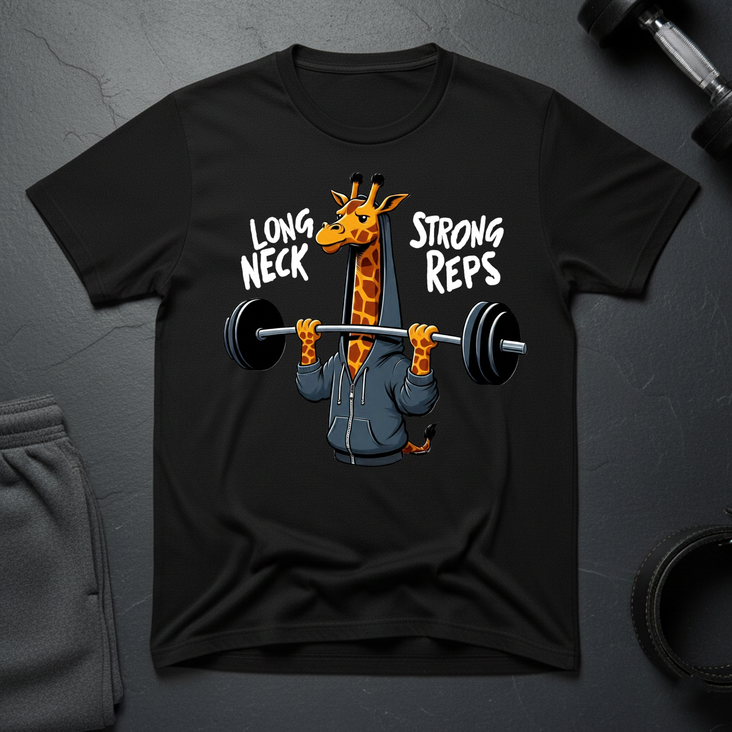 Long Neck Strong Reps T-shirt