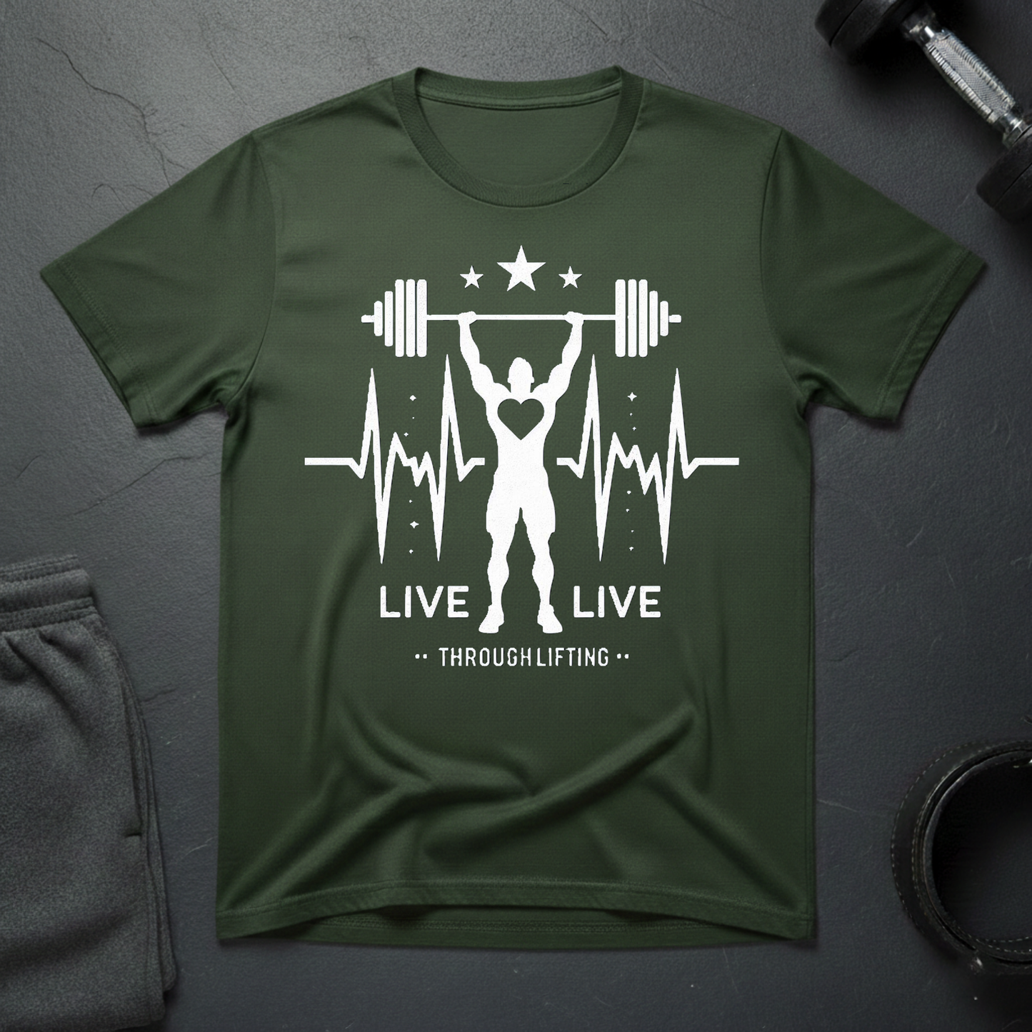 Live Through Lifting T-Shirt