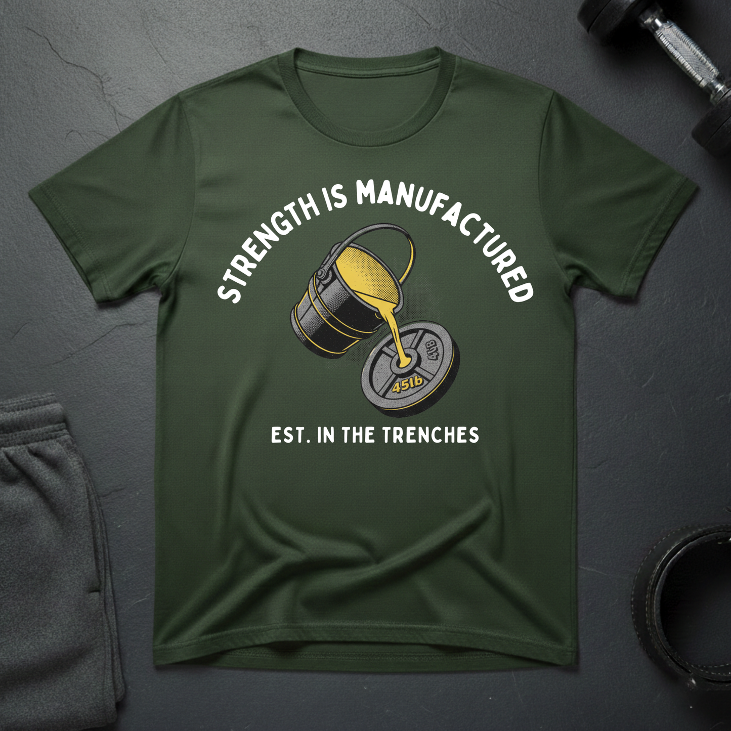 Strength  Is Manufactured T-Shirt